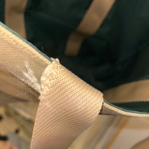 Hartmann Luggage classic khaki open top carry on tote bag - Picture 6 of 6